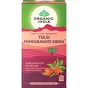 Herbata zielona Tulsi z kwiatem granatu Organic India 25 torebek