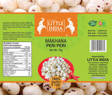 MAKHANA PERI PERI 75G by LITTLE INDIA