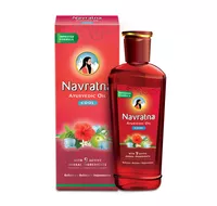Chłodzący olejek do włosów Ayurvedic Cool Hair Oil Navratna 180ml