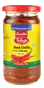 Red Chilli Pickle with garlic Telugu Foods 300g