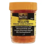Yellow Food Colouring Powder Natco 25g