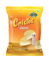 Chipsy ziemniaczane solone Cristos Salted Gopal 135g