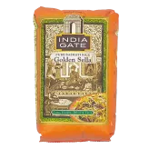 Pure Basmati Rice Golden Sella India Gate 1kg