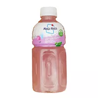 Cotton Candy Flavored Drink With Nata De Coco Mogu Mogu 320ml