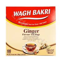 Ginger Flavour Tea Bags Wagh Bakri 100 bags