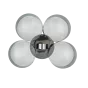 Set of 4 PC Rings Pusher 1258 Besthoff - 2