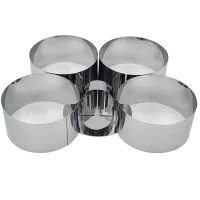Set of 4 PC Rings Pusher 1258 Besthoff