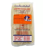 Rice noodles long Rice sticks fold 5mm Farmer 400g