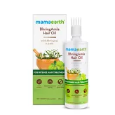 BhringAmla Hair Oil with Bhringraj and Amla for Intense Hair Treatment Mamaearth 250ml