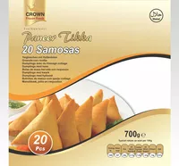 Samosa z serem paneer 20szt. Crown Frozen Foods