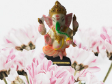 Ganesh Ji Idol 175g Height-12 cm, Width-8.5cm, Depth-7cm