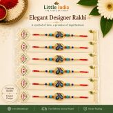 Bransoletka Rakhi wzór 4 Raksha Bandhan 1szt.