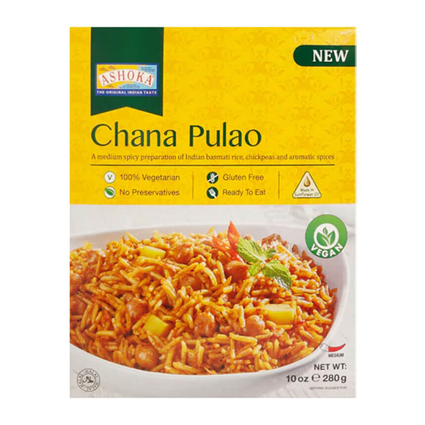 Gotowe indyjskie danie Chana Pulao Ashoka 280g