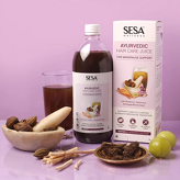 Ayurvedic Hair Care Juice For Menopause Support 1L Sesa Wellness