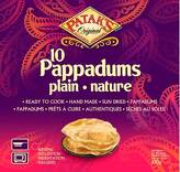 Indyjskie Placki Naturalne 100g Patak's