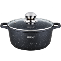 Garnek Żaroodporny Z Powłoką 5.6L 26cm King Hoff KH-1596