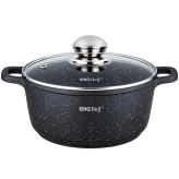 Garnek Żaroodporny Z Powłoką 5.6L 26cm King Hoff KH-1596