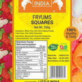 FRYUMS SQUARES  200G BY LITTLE INDIA
