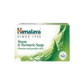 Кусковое мыло Neem and Turmeric Soap Himalaya 125g