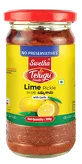 Lime Pickle with garlic Telugu Foods 300g