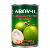Miąższ młodego kokosa w syropie Young Coconut Meat Aroy-D 425g