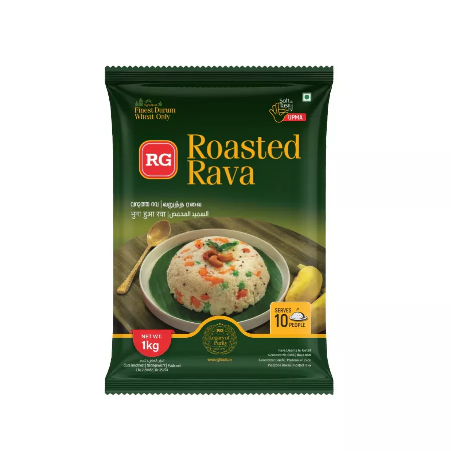 Roasted Rava RG Foods 1kg