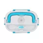 Lunch box stalowy elektryczny niebieski Blue Steel Heated Lunch Box - 2