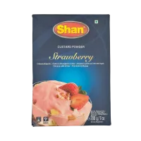 Budyń truskawkowy w proszku Custard Powder Strawberry Shan 200g