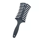 Szczotka do włosów duża profilowana czarna Profiled Big Hairbrush Black
