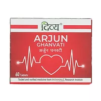 Dietary supplement for the heart Arjun Ghanvati Divya 60 tablets