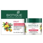 Fruit Brightening Depigmentation & Tan Removal Face Pack 75g Biotique