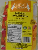 RYŻ SAGO KASURI METHI 200G BY LITTLE INDIA