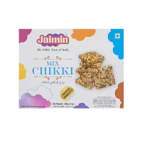 Indyjskie przekąski Mix Chikki Jaimin 200g