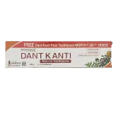 Pasta do zębów Natural Dant Kanti + szczoteczka do zębów Patanjali 200g