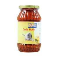 Marinated Garlic in Oil Garlic Pickle Ashoka 500g