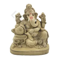 Figurka Ganesh na tronie 18cm