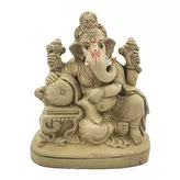 Ganesh Figurine On Throne 18cm