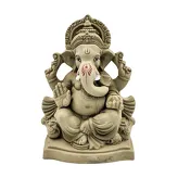 Figurka Ganesh na tronie 17cm