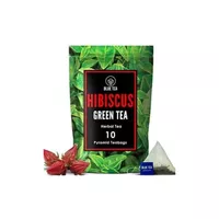 Herbata zielona z hibiskusem Hibiscus Green Tea Blue Tea 10 piramidek
