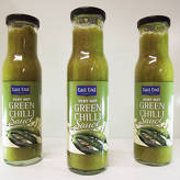 Very Hot Green chilli sauce 260g
