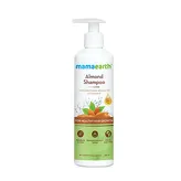 Almond Shampoo with Cold Pressed Almond Oil and Vitamin E for Healthy Hair Growth Mamaearth 250 ml