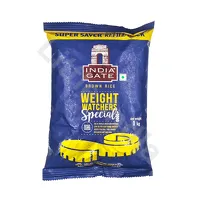 Brown Sona Masoori Rice Weight Watchers Special India Gate 1kg