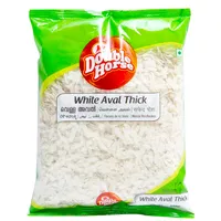 White Aval Thick (Rice Flakes)  Double Horse 400g