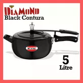 Szybkowar czarny Contura Diamond 5 litrów