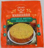 Indyjska przekąska Double Methi Masala Khakhara Deep 200g