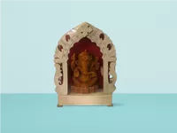 Ganesh Ji Idol 150g Height-13 cm, Width-9.5cm, Depth-3cm
