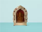 Ganesh Ji Idol 180g Height-16 cm, Width-8cm, Depth-4cm