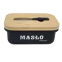 Maselniczka czarna + nóż do masła 1501 Besthoff - 2
