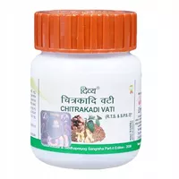 Tabletki na układ pokarmowy Chitrakadi Vati Divya Patanjali 60 tabletek