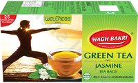 Herbata zielona z jaśminem Wagh Bakri 25 torebek